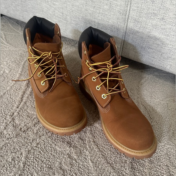 Mens Timberland Premium 6-Inch Waterproof Boot Suede Leather - Picture 1 of 6